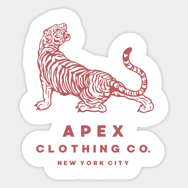 Apex Sticker by The_Black_Dog